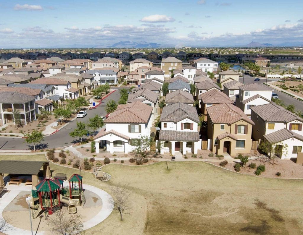 view of roofs in phoenix